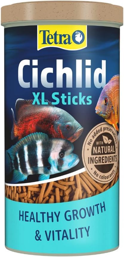 Tetra Cichlid Sticks XL Fish Food 320g for Aquarium Fish