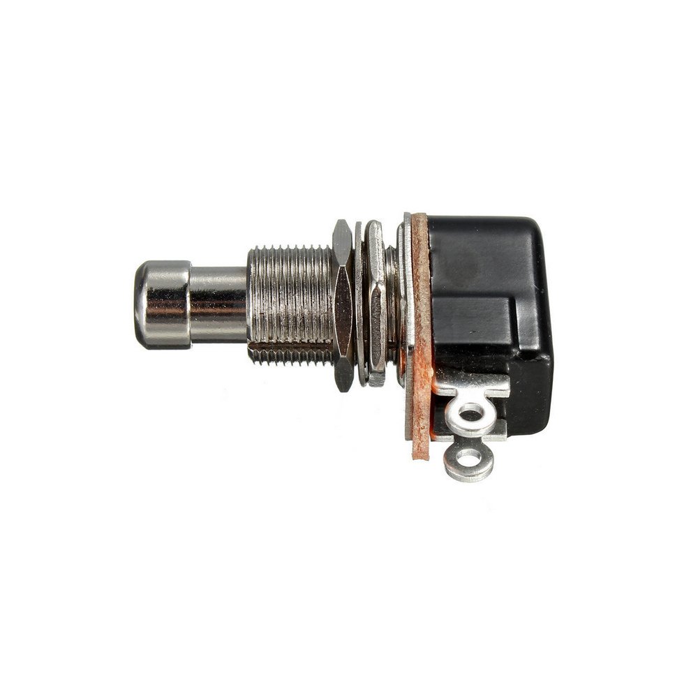 10 Piezas Stampfen Guitarra Eléctrica Pedal Efectos Caja Momentáneo Pulsador el Botón True Bypass Stampfen Pedal Interruptor