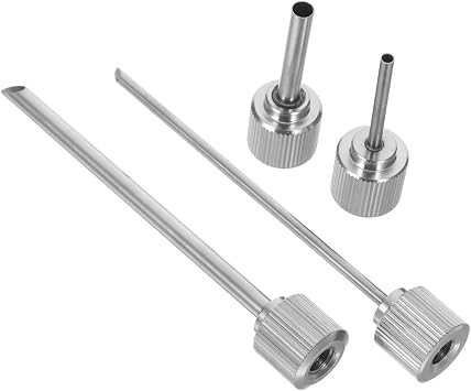 piping tip 4-Piece Set Cake Piping Tips Set Stainless Steel Puff Cream Nozzles Icing Piping Tip DIY Donut Pastry Syringe Cupcake Desserts