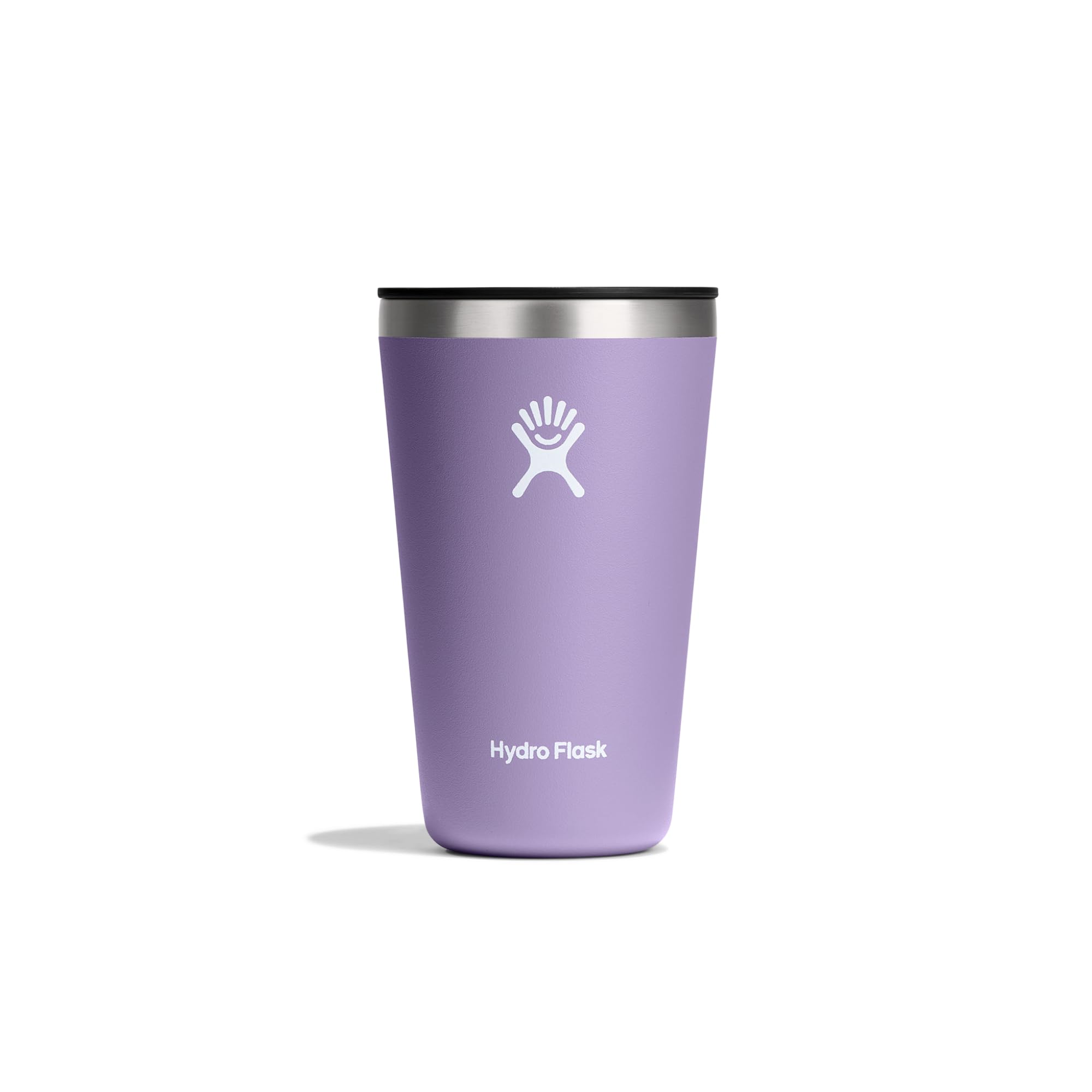 Hydro Flask - All Around Tumbler 473 ml (16 oz) with Closable Spill Proof Press-in Lid - Stainless Steel Double Wall Vacuum Insulated - Moonshadow
