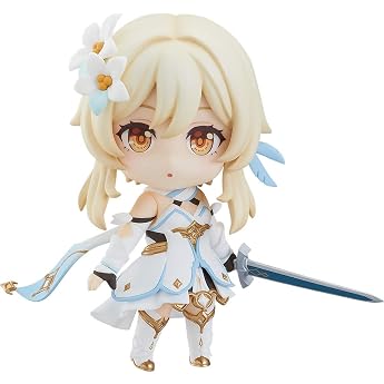 Good Smile Company Harajin Nendoroid Traveler (Fluoroid), Plastic, Pre-painted Action Figure, Non-scale, Exclusive Base Inclu