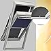 Produktbild Original VELUX Hitzeschutz-Set Nacht Verdunkelungsrollo + Markise DOP 204 1100 / Dunkelblau passgenau für GGL GPL GHL GTL 204 mit Aluminium Führungsschienen // DOP 204 1100S