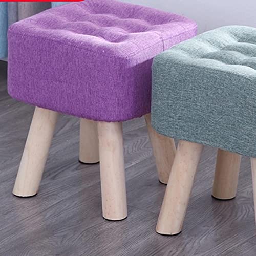 Tabouret carré en coton soulageant la fatigue pour le salon