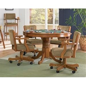 Coasterhomefurnishingsmitchell5piece3in1gametablediningsetamberandolivebrown Urban Country Home Decor Coaster home furnishings mitchell 5 piece 3 in 1 game table dining set amber and olive brown urban country home decor