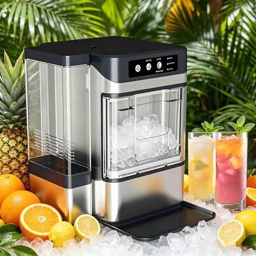 Fabricadora de Hielo Nugget Portátil con Tanque de Agua miniatura 1