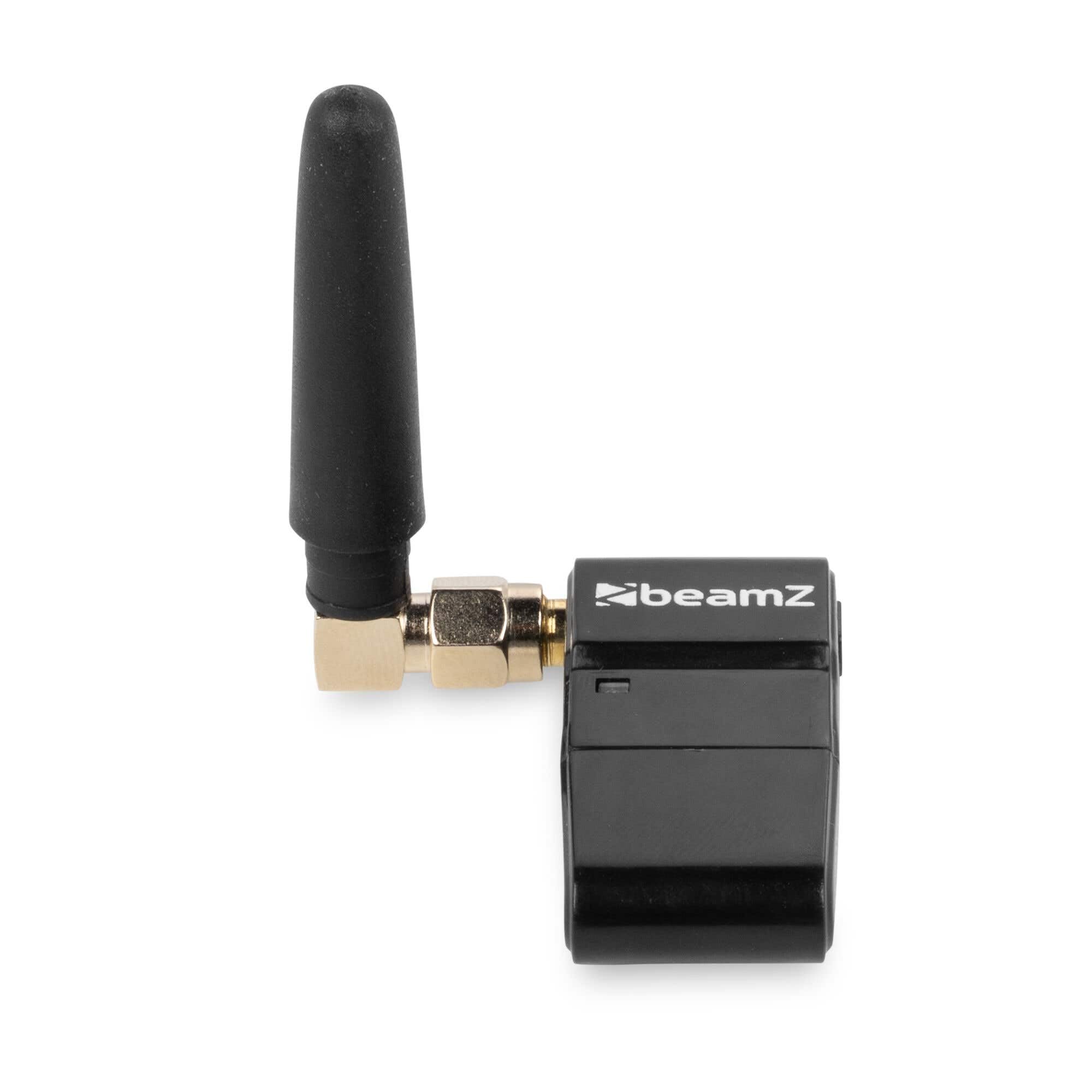 BeamZ WDUSB Transceptor DMX Inalámbrico USB Eazylink para ShowBar GO - Dongle Transmisor y Receptor DMX con 512 Canales 1 Universo Plug and Play Alimentación USB 5V Color Negro