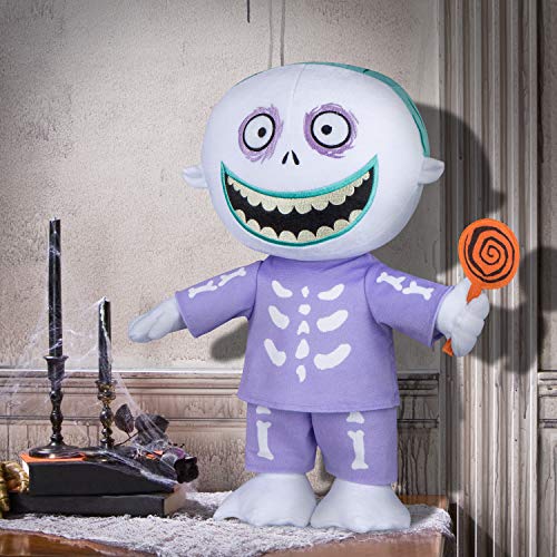 Gemmy Halloween Greeter Barrel From Nightmare Before Christmas Decor Opp Disney, White #TOP1