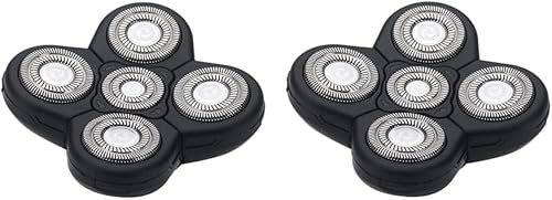 Cabezales de repuesto para afeitadoras eléctricas 5 en 1, repuesto para maquinilla de afeitar reemplazable, alternativo, cabezal de recortadora de