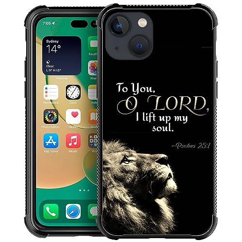 Coque iPhone 15 motif lion céleste antichoc transparente DAIZAG