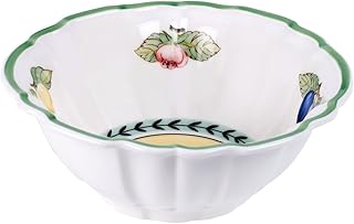 French Garden Fluted Rice Bowl Set of 4 by Villeroy & Boch - 20 Ounces