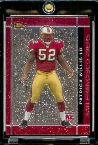 2007 Topps Finest Football Rookie Card #149 Patrick Willis