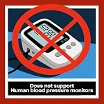 Disposable Blood Pressure Cuffs for Veterinary Use, Multi-Size Set, Latex-Free, Compatible with Pet Monitors (3#for Cat)