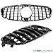 DM Autoteile Sport-Panamericana Kühlergrill Schwarz passt für E-Klasse W212 S212 ab 13-16