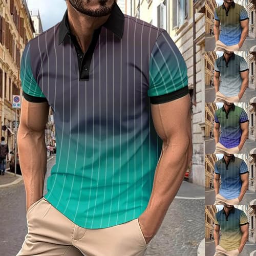 T-shirt d'été traditionnel type polo de sport ample et confortable