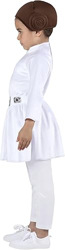 Miniatura 9 de Disfraz oficial de Star Wars para niños pequeños, overol acolchado de alta calidad con capa desmontable y tocado de tela