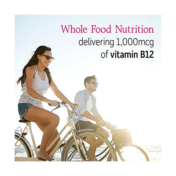 Garden of Life B12 - Vitamin Code Raw - 30 Capsules, 1,000mcg Whole Food Methylcobalamin for Energy, Vegan B12 Vitamin plus Probiotics & Enzymes, Gluten Free Supplements