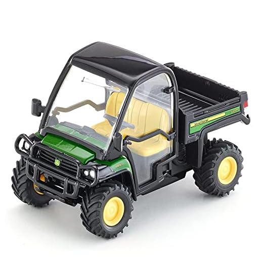 siku 3060, John Deere Gator Transportfordon, 1:32, metall/plast, Grön, Många funktioner