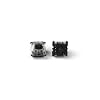 YMDK Gateron MX Switch 3 pin and 5 pin Transparent Case Black Red Green Brown Blue Clear Switches for Mechanical Keyboard Cherry MX Compatible