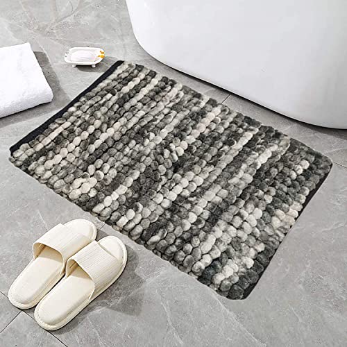 Image of Door Mats for Home | Door Mats for Home Entrance | Door Mat for Bathroom| Soft & Super Absorbent Mats for Shower | Washable, Non-Slip & Quick-Drying Mats (Pack of 2) (Multicolor 16)
