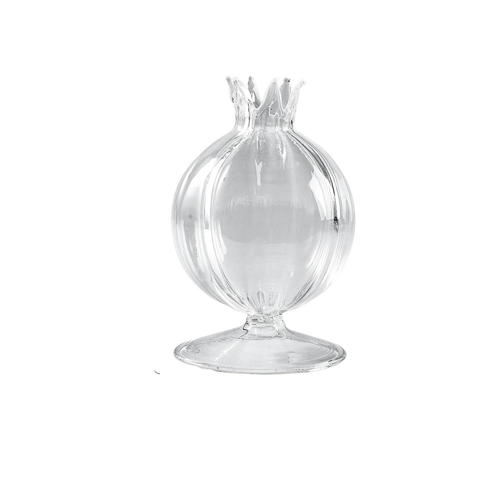 Vases for Flowers 1PC Flower Bracket-shaped Transparent Glass Vase, Desktop Floral Decoration For Placement