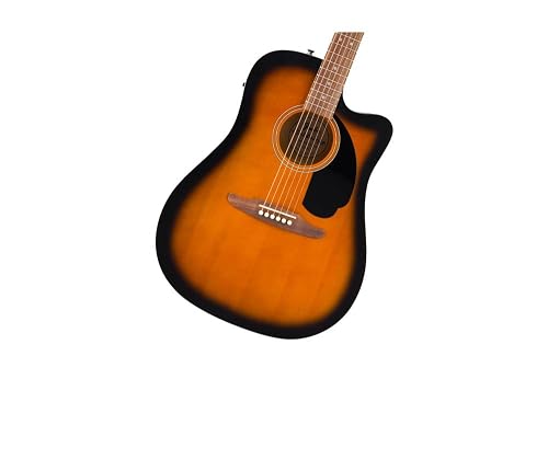 Guitarra Acústica Fender California Debut Dreadnought - Para Principiantes, Incluye 2 Años Garantía Y Lecciones Online