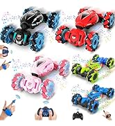Fosgoit Gesture RC Car, 2.4GHz 4WD Gesture Sensing RC Stunt Car Toys for 6-12 yr Boys Girls, Drif...