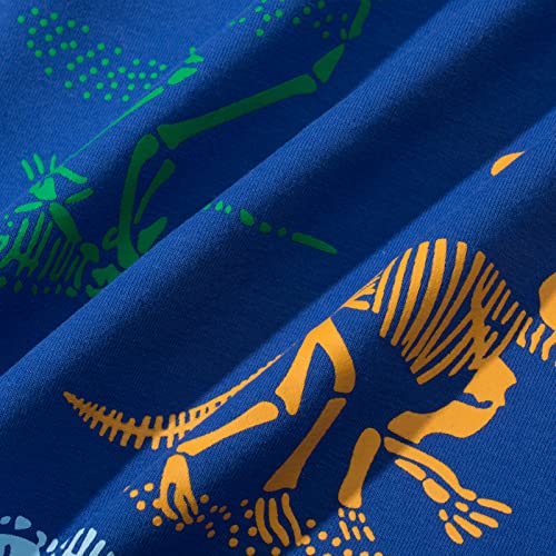 Hzxvic Boys' Fashion Hoodies & Sweatshirts,Toddler Zip Up Sweatshirt,Kids Dinosaur Hoodie,Blue 10-11 Years #TOP5