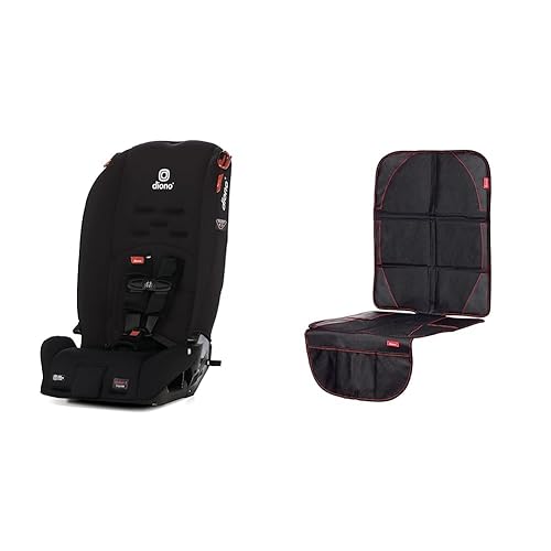 Diono Radian 3R, asiento convertible 3 en 1 para automóvil, orientado hacia atrás y hacia adelante, asiento de automóvil para 10 años, 1 asiento de
