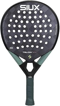 Siux - Padel Racket Trilogy Pro 2026 Noir Fog Professional Level Round Shape - Control with Maximum Performance