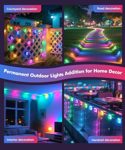 POOFZY 200' RGBIC Permanent Outdoor Lights - 93.49 w/ Code + 50% Off Code POOFZY60 - image 9