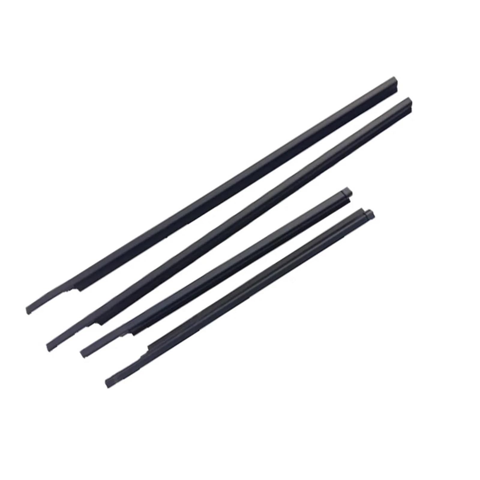 Blnetu One Color For Suzuki Sx4 2007-2013 Sedan 4Pcs/Set Car Outer Window Rubber Weatherstrip Seal Belt Weather Strips Exterior Trim Car Weather Stripping