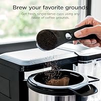 Ninja Coffee Maker, 10-Cup Carafe, Fold-Away Frother, Black, CM401 — image 3
