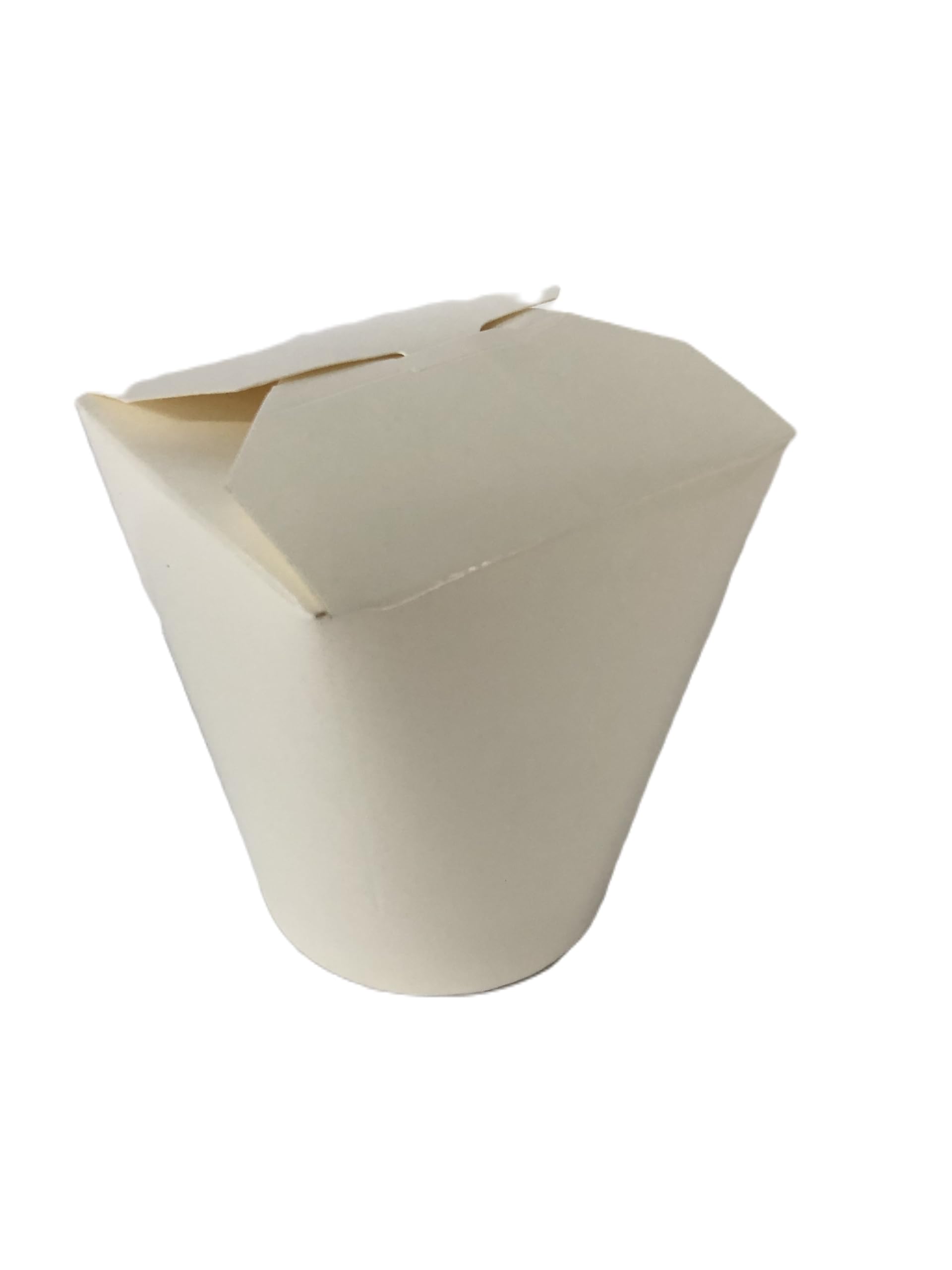 JEM Emballage garrigou - Lot 50 Boites Carton Blanc Pasta Box Nouilles Pâtes Plats Cuisinés Plats Asiatiques et Orientaux Vente à Emporter (480 ML)