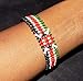 JACKIELYNA Kenyan Bracelet/Wrist Band/Kenyan Flag Bracelet