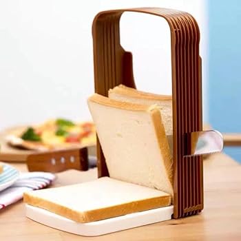 Toast and English Cake Slicer in a practical and easy way with the possibility of controlling the channeh as needed
