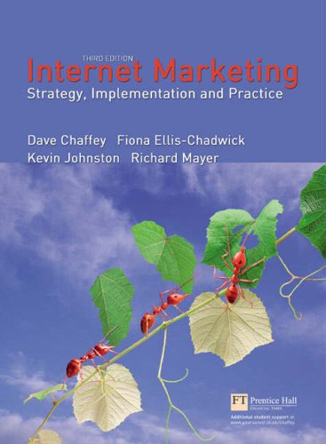 Online Value Pack: Internet Marketing with OneKey WebCT Access Card: Chaffey, Internet Marketing 3e