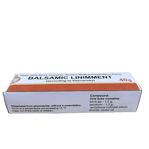 Miniatura 6 de Linimento balsámico (ungüento Vishnevsky) (5.64 oz, (4 tubos de 1.41 oz))
