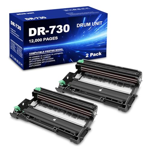 Tambour DR730 pour Brother HL-L2350DW idéal pour le télétravail quotidien