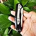 ALBATROSS Ebony Wood Damascus Pocket Knife - 7.5