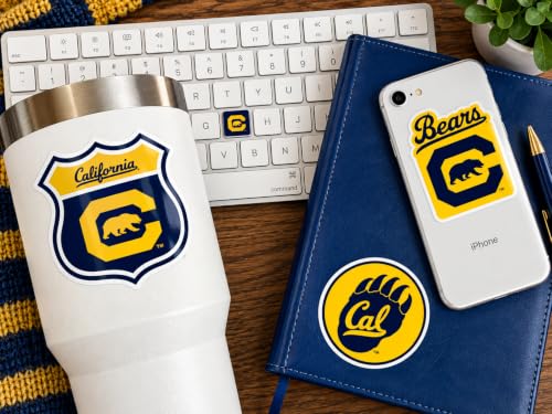 Image of UC Berkeley Merch Stickers & Decals Merch University California 14 Pcs