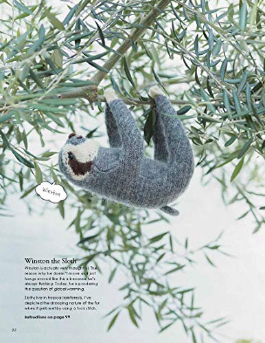 Adorable Knitted Animals: Cute Stuffed Toys to Knit the Japanese Way (25 Different Animals)