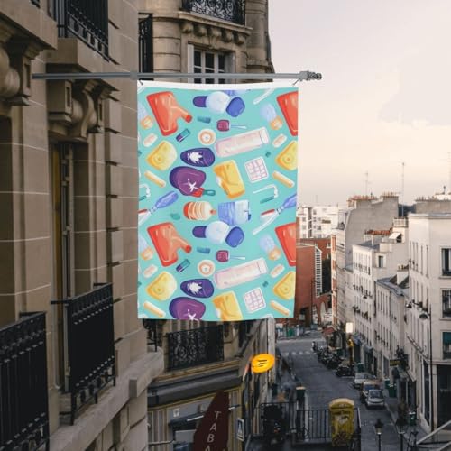 Drapeau pour extérieur robuste 1,2x1,8 m grand format double face - 6