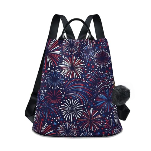 Sac à dos tendance pour femme multi-poches à imprimé élégant