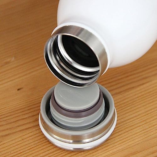 Insulated 350ml Milk Vacuum Cup Stainless Steel Cup Water Bottle Sports Travel Mug,350ml,White, 350000 ml - Image 3