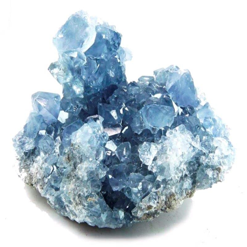 Drusa de Piedra Celestina de Madagascar Meditación Piedras...