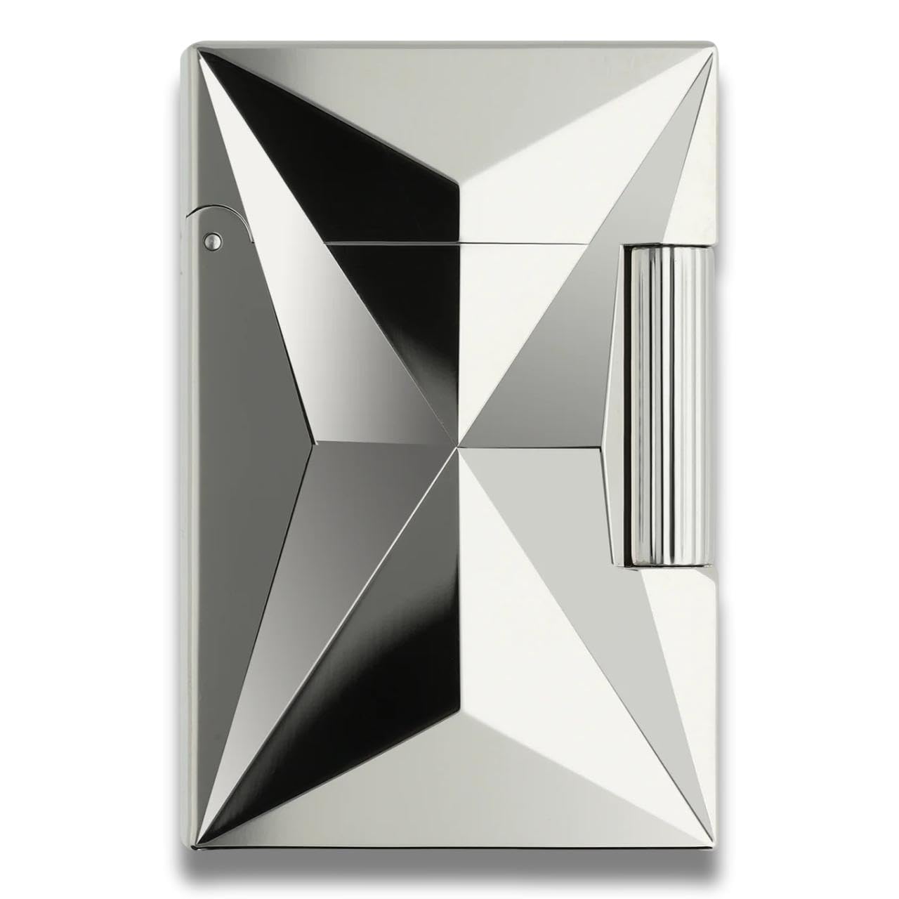 S.T. Dupont Fire X Line 2 Small Double Soft Flame Cigar Lighter - Palladium
