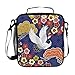 QMIN Sac à déjeuner isotherme avec bandoulière et bandoulière pour filles, garçons, femmes et hommes