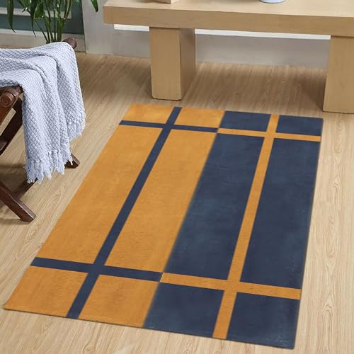 Tapis carré lavable résistant aux taches pour table à manger