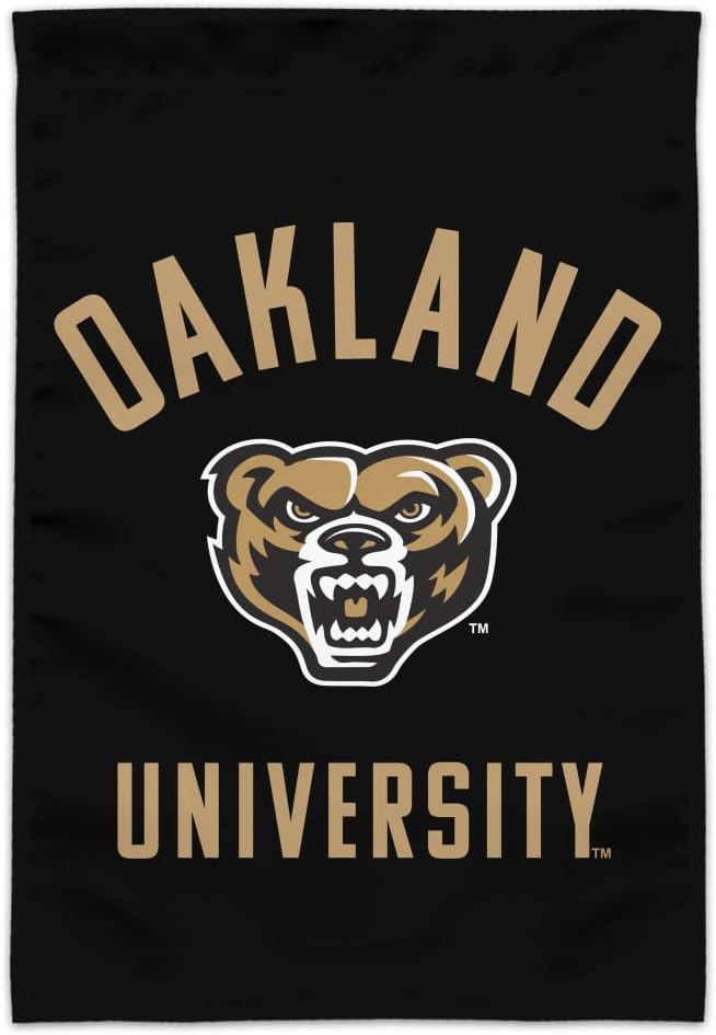 Oakland Golden Grizzlies Garden Yard Flag
