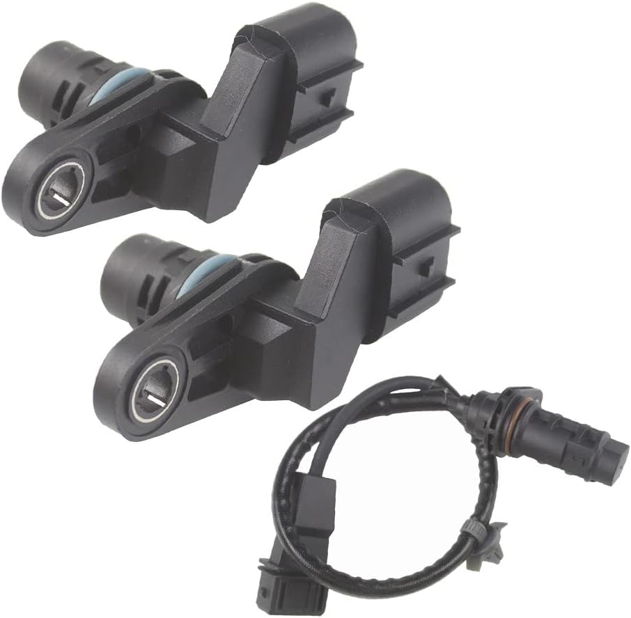 3pcs Crankshaft + Camshaft Position Sensor Kits for 2011-2014 Kia Optima; 2012-2013 Kia Sorento 2.4L; 2011-2015 Kia Sportage